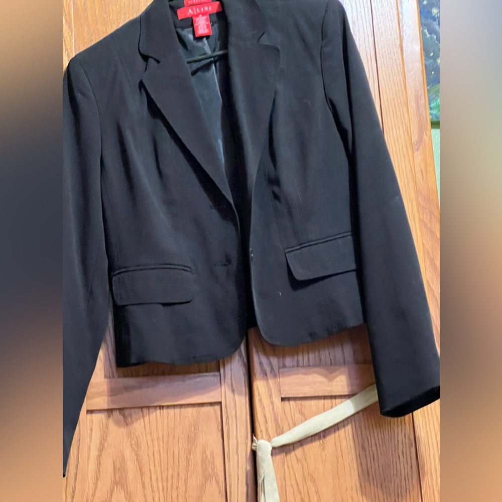 Black suit coat